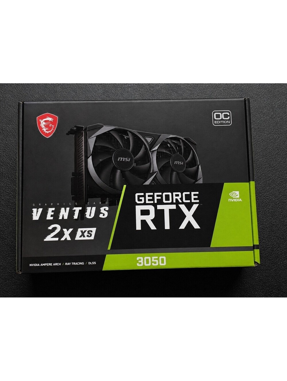 MSI Ventus 2X OC GeForce RTX 3050 8GB RAM - Graphics Card - NEW And SEALED